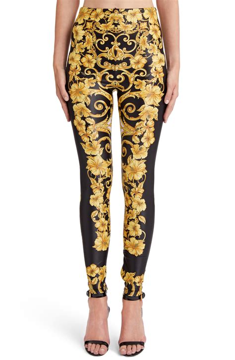 versace tights|versace leggings women's.